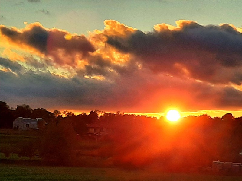 Tramonto (con un filo di aurora boreale)