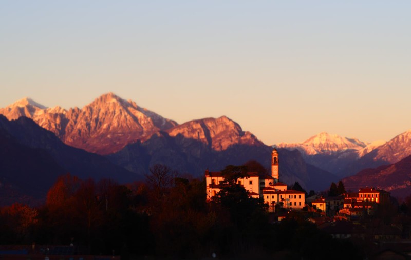 Scorci suggestivi al tramonto